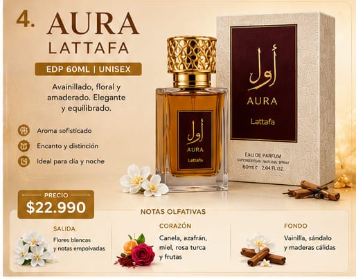 Lattafa Aura EDP Unisex - 60ml